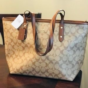 Coach tote, brand new with tags